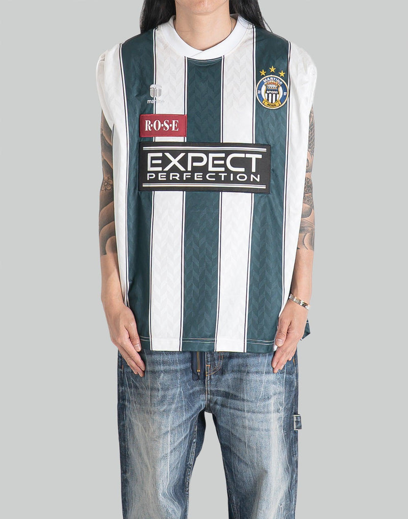 Martine Rose - TWIST SLEEVE FOOTBALL TOP - 082plus