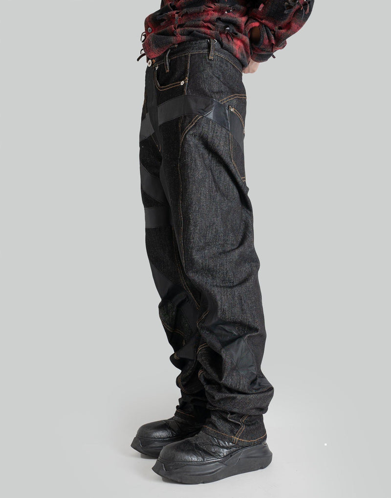 JUNTAE KIM - TWISTED TAPE TROUSERS - 082plus