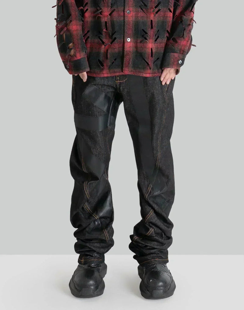 JUNTAE KIM - TWISTED TAPE TROUSERS - 082plus