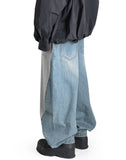 Juun.J - JERSEY DENIM HYBRID TROUSERS - 082plus
