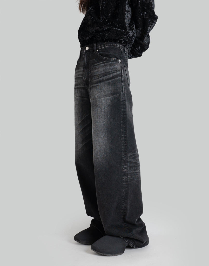 JOHN LAWRENCE SULLIVAN WASHED DENIM WIDE PANTS – 082plus