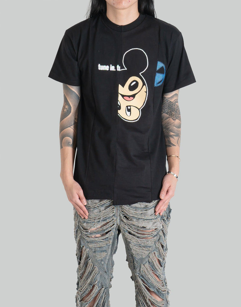 THE SALVAGES - WHERE IS MY MOUSE RECONSTRUCTED T-SHIRT - 082plus