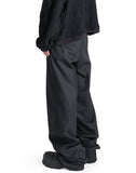 JOHN LAWRENCE SULLIVAN - WOOL GABARDINE WIDE TROUSERS - 082plus