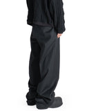 JOHN LAWRENCE SULLIVAN - WOOL GABARDINE WIDE TROUSERS - 082plus