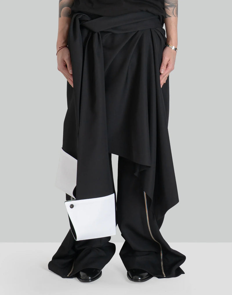 EgonLab - WOOL PANNELED SKIRT - 082plus