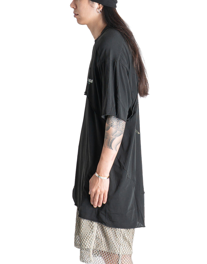 HAMCUS - LPU / Union Star-Ring Layered T-Shirt - 082plus