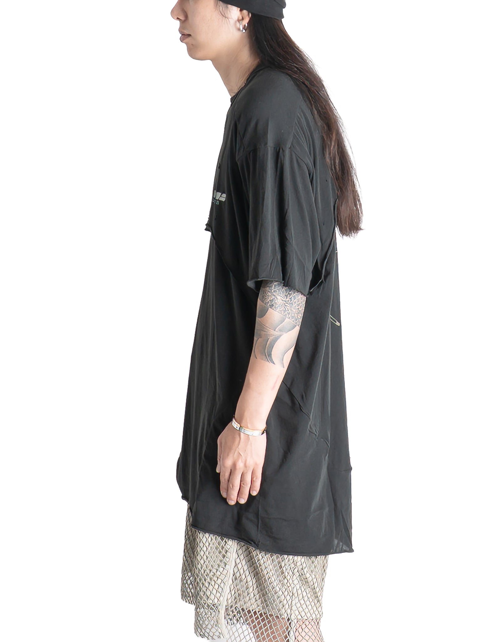 HAMCUS - LPU / Union Star-Ring Layered T-Shirt - 082plus