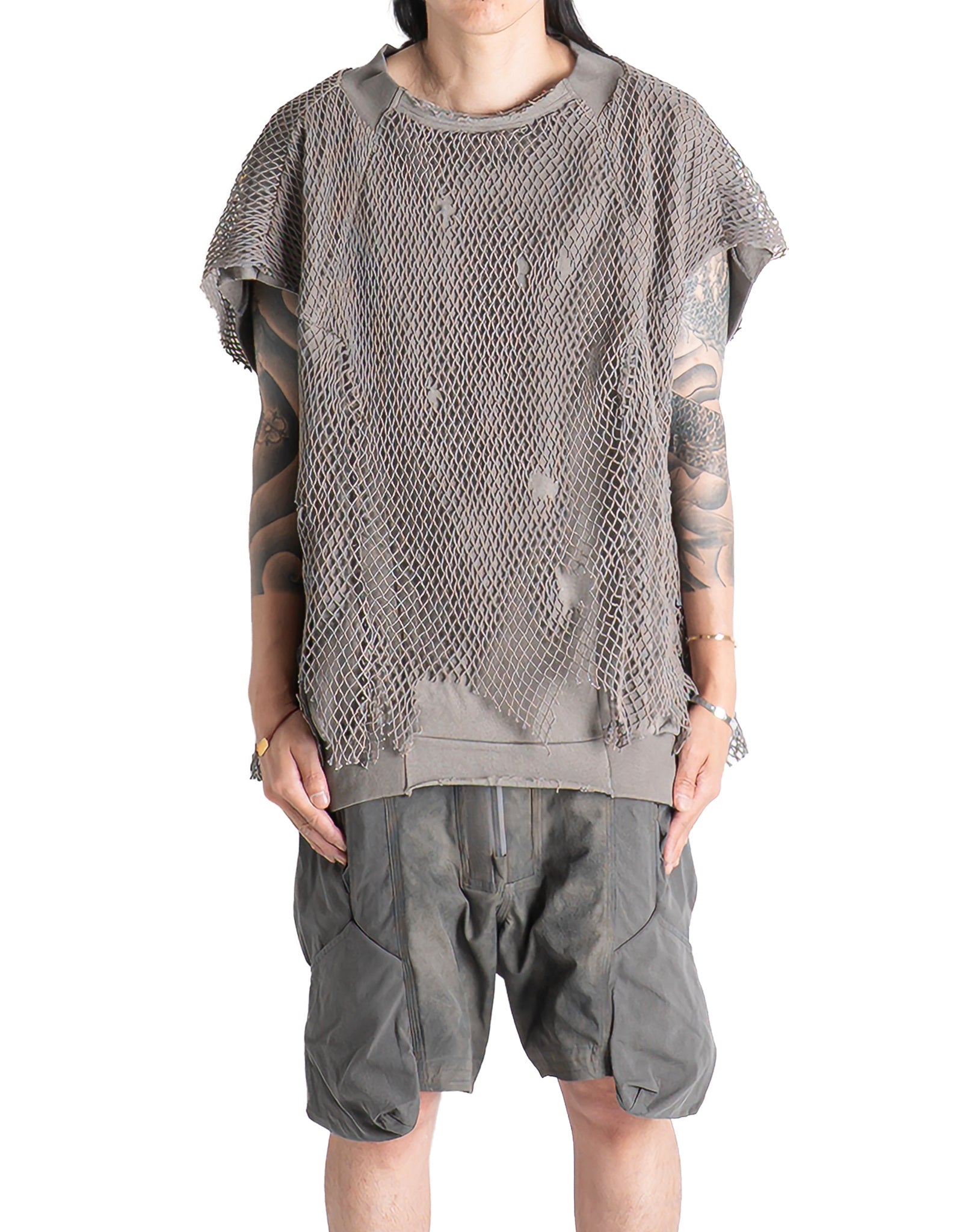 HAMCUS - PF / Drill-Hand Cut-off Vest - 082plus