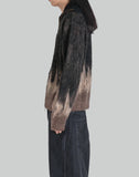 Zip Up Gradient Knit Cardigan - 082plus