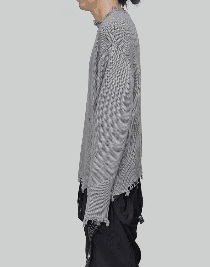 C2H4 - ARC SCULPTURE KNIT SWEATER - 082plus
