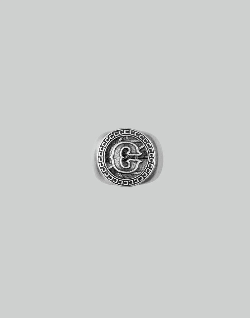 C2H4 - “Future Yacht Club” EMBLEM BADGE RING - 082plus