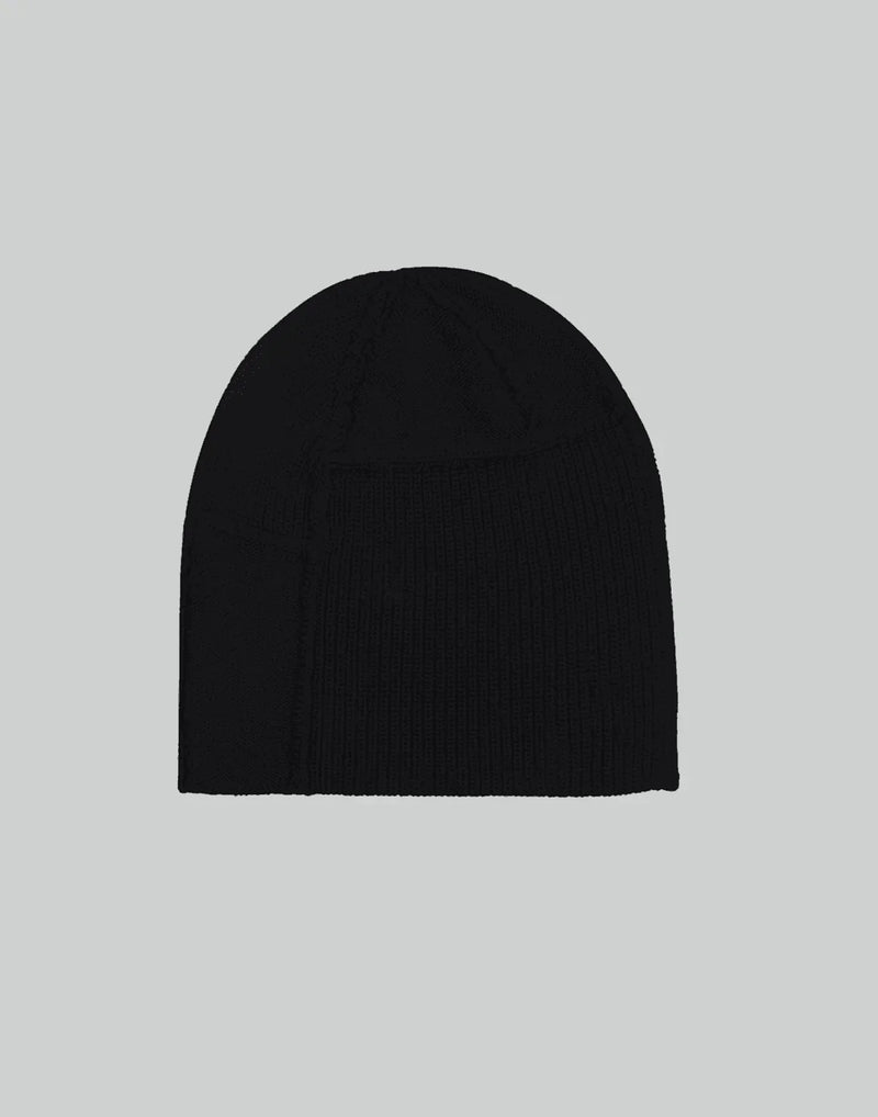 C2H4 - PANELLED KNIT COVERT BEANIE - 082plus