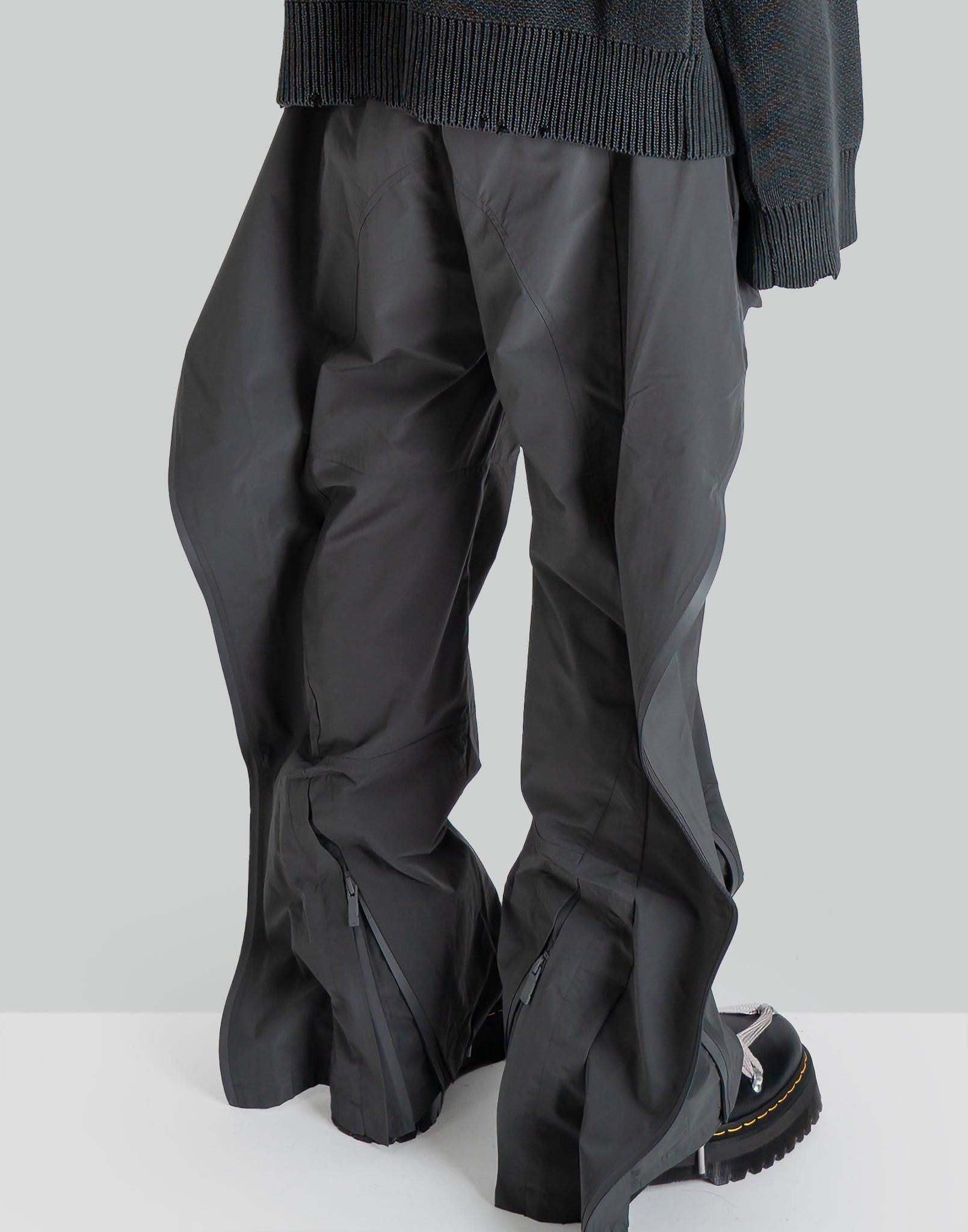 C2H4 Stereoscopic Zippered Ski Pants - 082plus