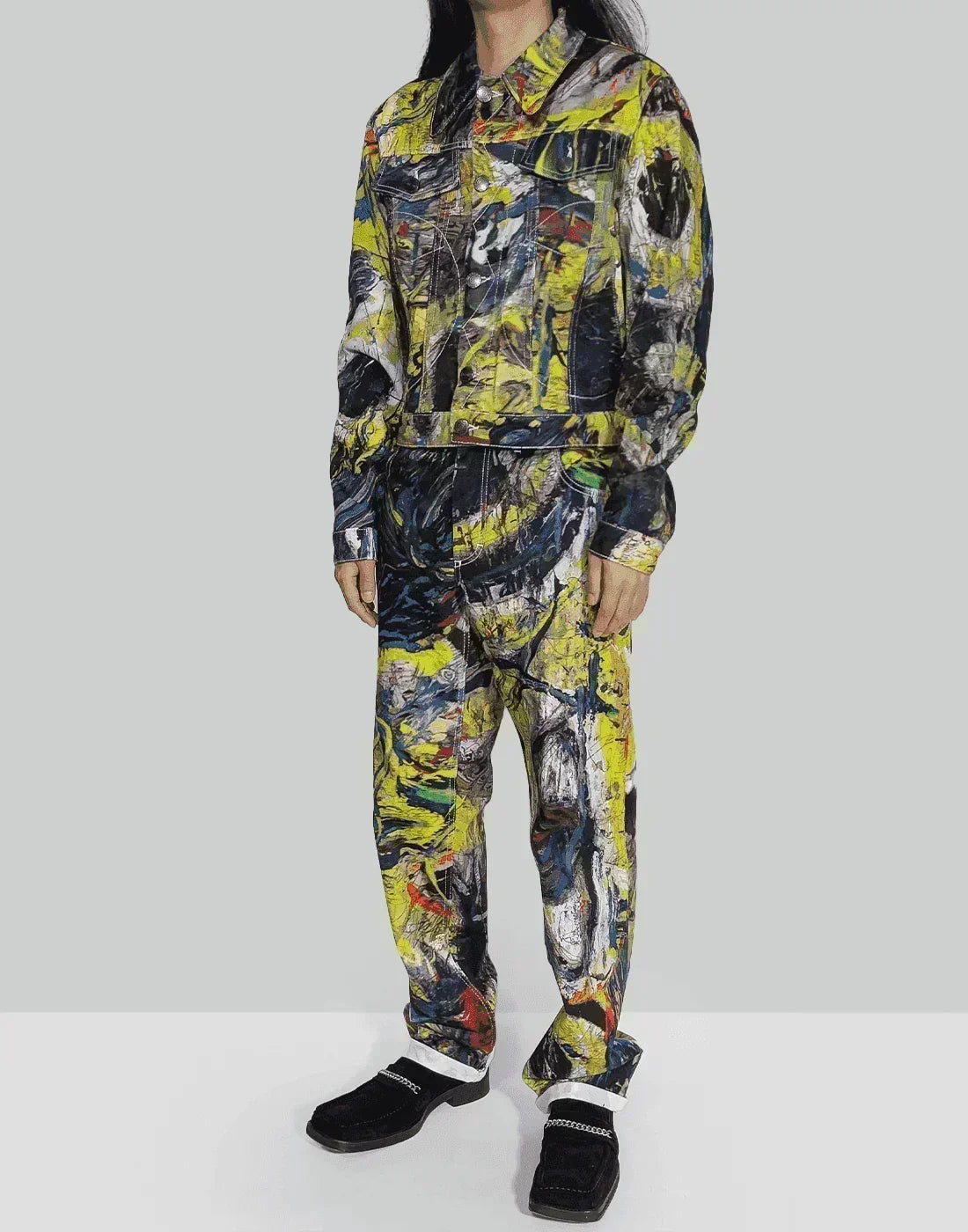 Charles Jeffrey LOVERBOY ART DENIM JACKET – 082plus