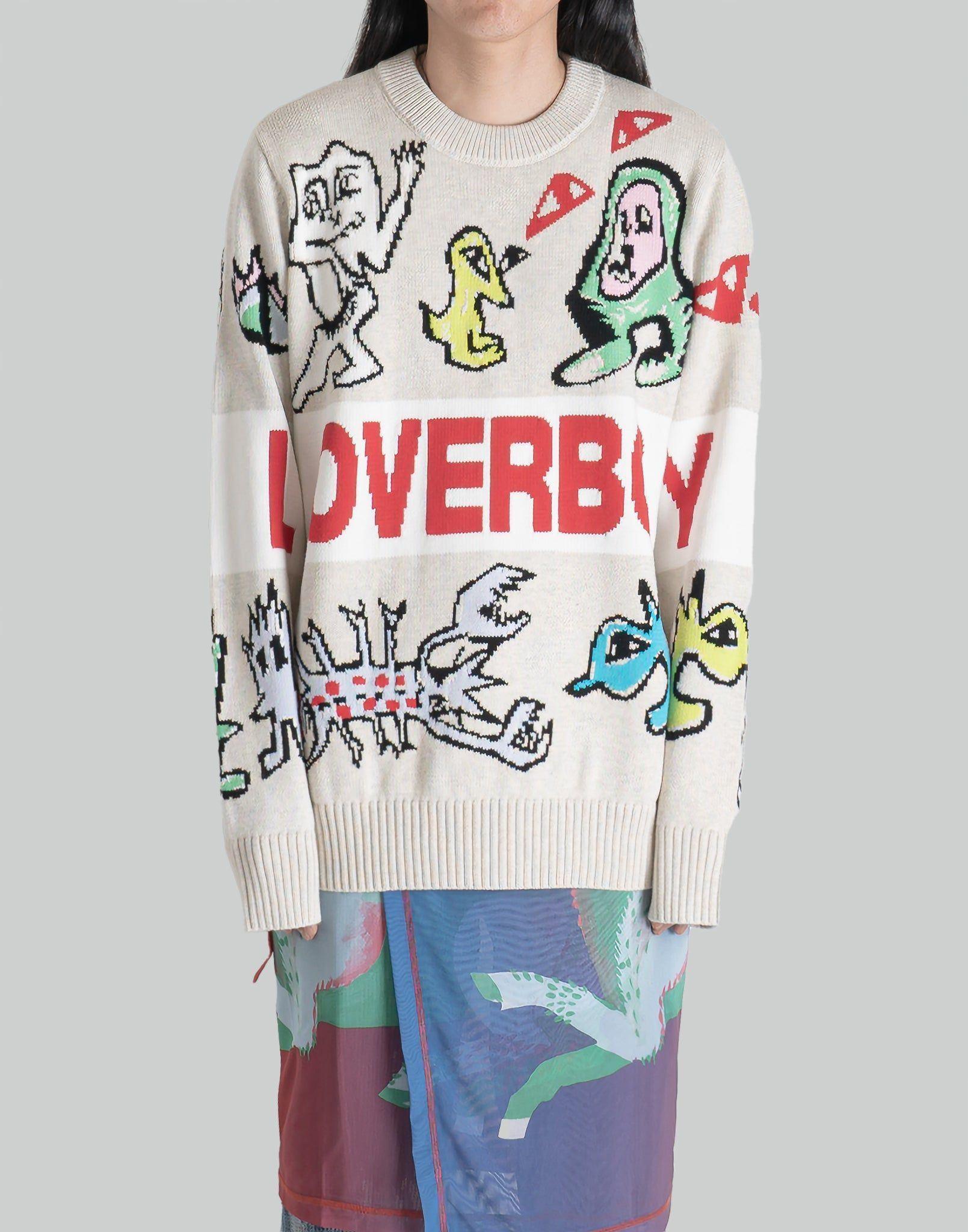 Charles Jeffrey LOVERBOY LOVERBOY LOGO JUMPER – 082plus