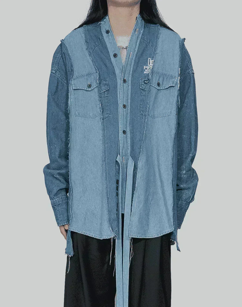 DISCOVERED - Dockind Wide Denim Samue Shirts - 082plus