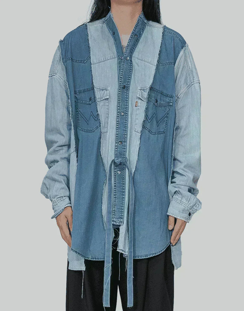 DISCOVERED - Dockind Wide Denim Samue Shirts - 082plus
