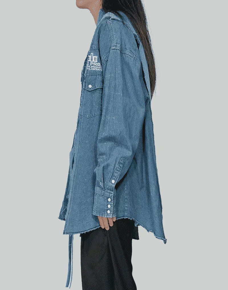 DISCOVERED - Dockind Wide Denim Samue Shirts - 082plus