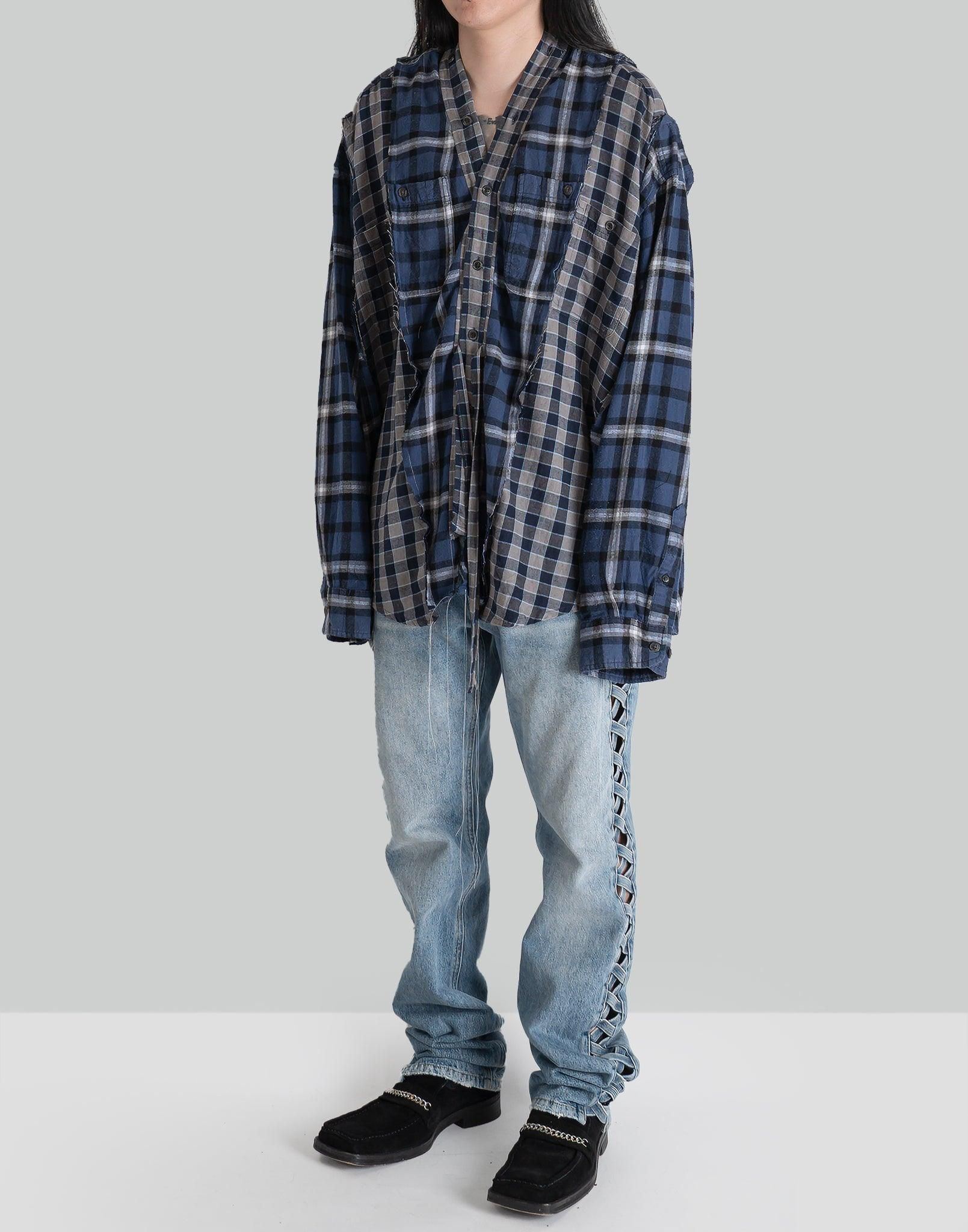 DISCOVERED DOCKIN WIDE SAMUE SHIRT / BEI-