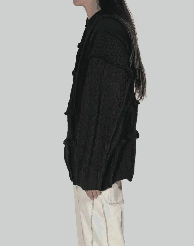 DISCOVERED - Fisherman Patchwork Knit - 082plus