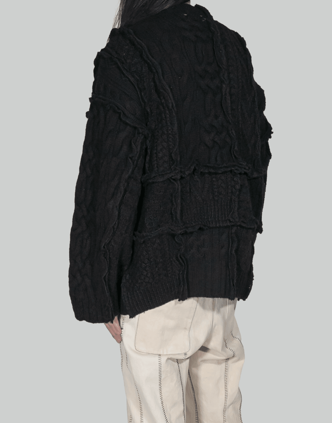 DISCOVERED Fisherman Patchwork Knit – 082plus