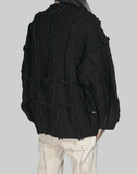 DISCOVERED Fisherman Patchwork Knit - 082plus