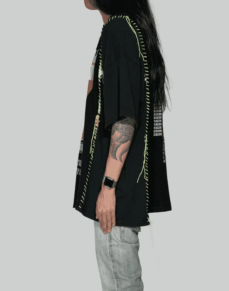 DISCOVERED - I stitch Band Tee - 082plus