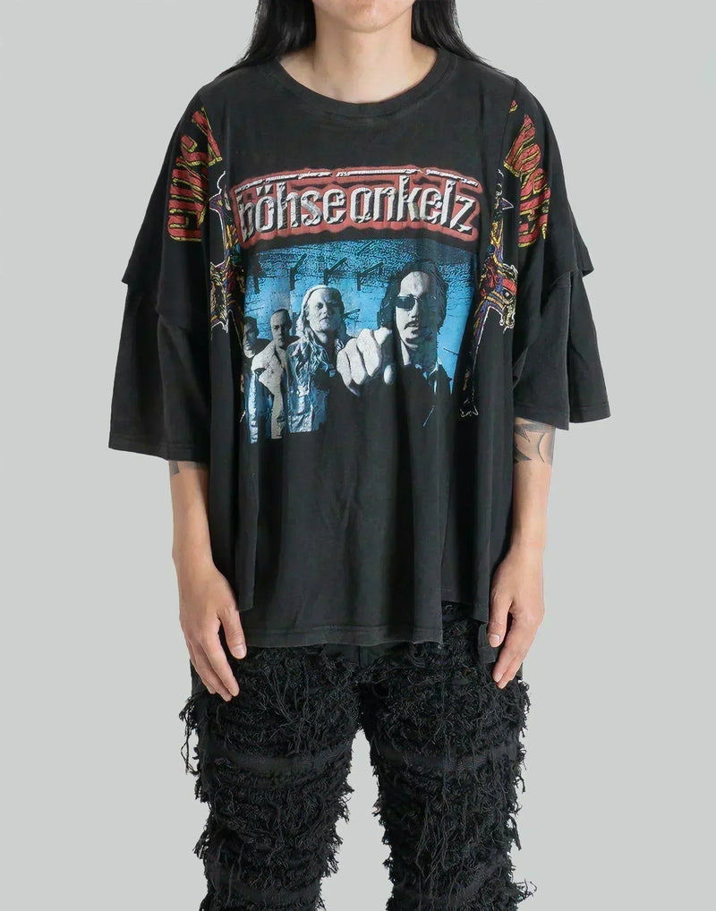 DISCOVERED - Layered Band Tee - 082plus