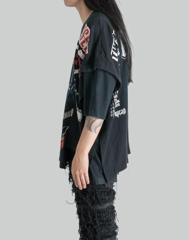 DISCOVERED - Layered Band Tee - 082plus