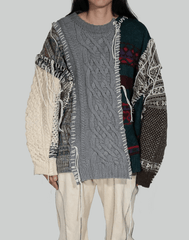 DISCOVERED Nordic Collage Sweater – 082plus