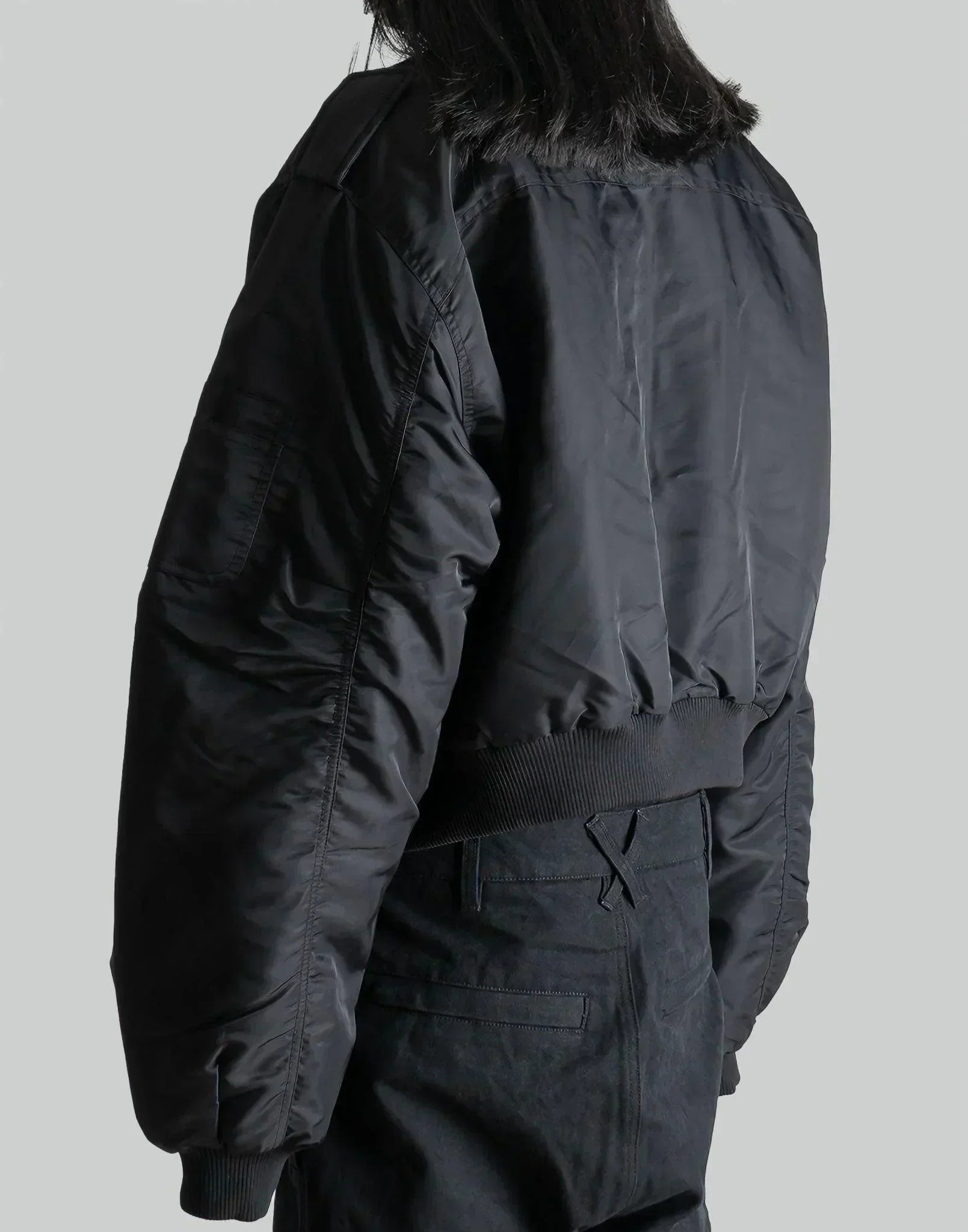 ジャケット・アウター ENTIRE STUDIOS A-2 BOMBER sizeS black Entire Studios - A-2 Bomber Jacket | HBX - Globally Curated