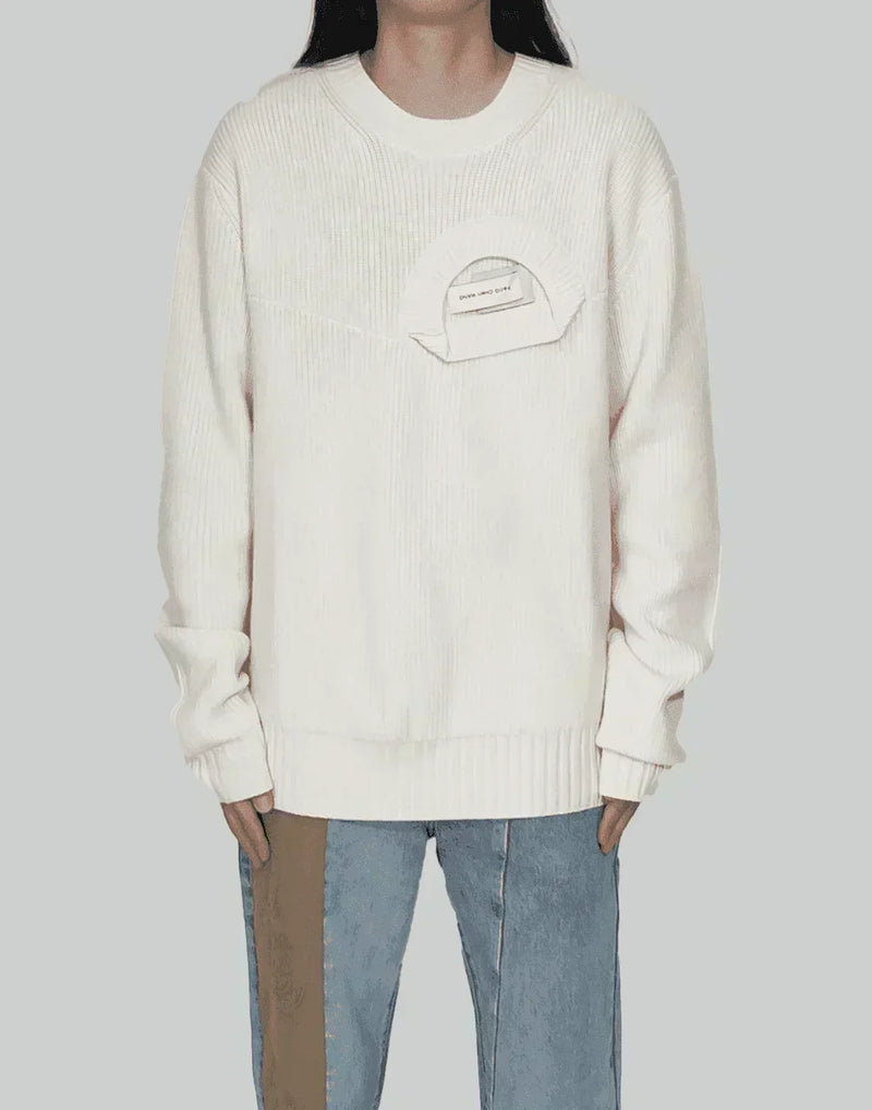 FENG CHEN WANG - 2 IN 1 SWEATER - 082plus