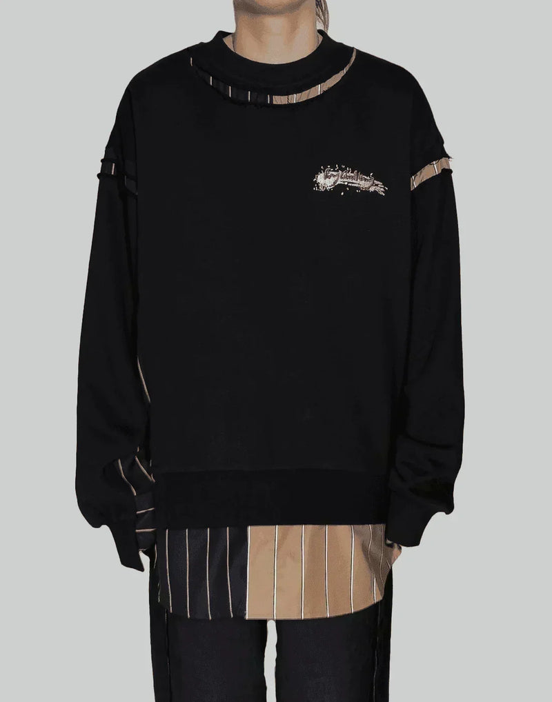 FENG CHEN WANG - 2 IN 1 SWEATSHIRT - 082plus