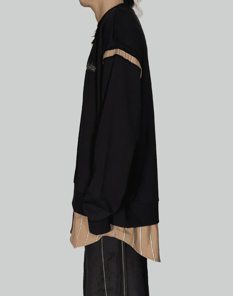 FENG CHEN WANG - 2 IN 1 SWEATSHIRT - 082plus