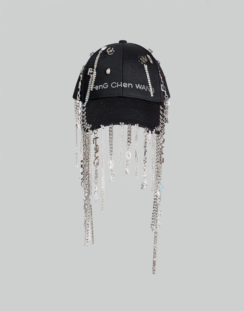 帽子 Feng Cheng Wang Decorated Baseball Cap FENG CHEN WANG DECORATED BASEBALL CAP – 082plus