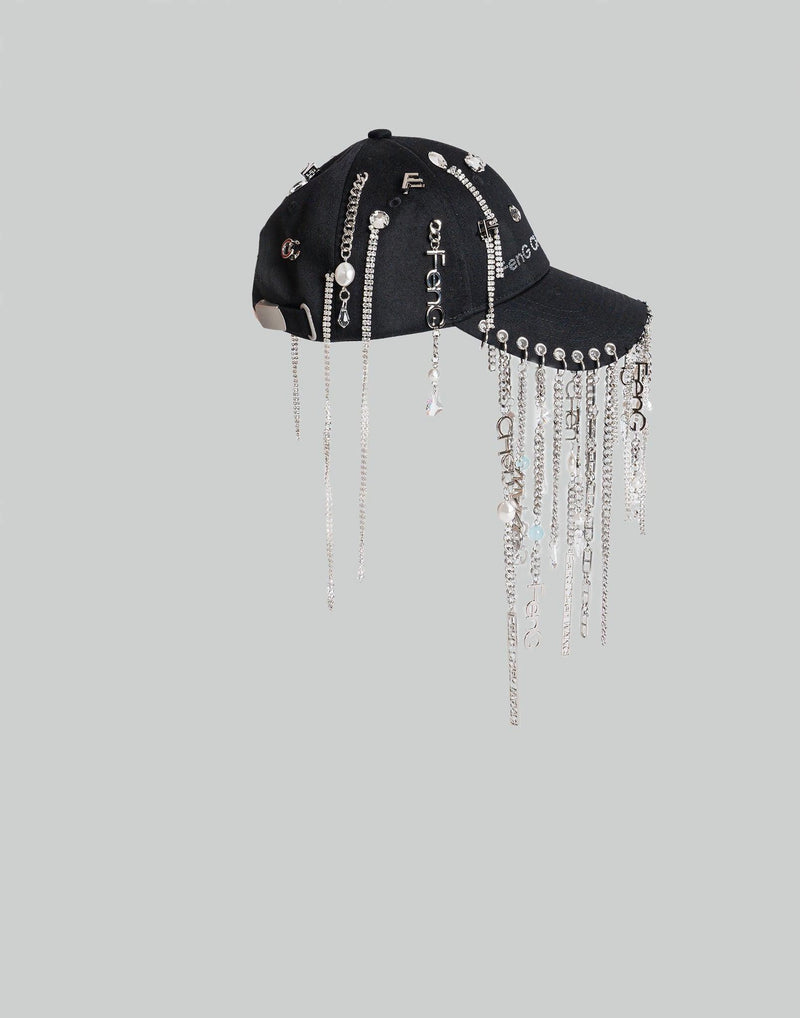 FENG CHEN WANG - DECORATED BASEBALL CAP - 082plus
