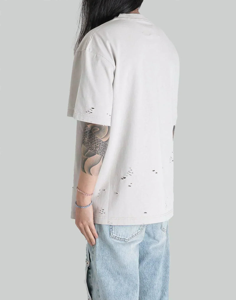 FENG CHEN WANG - DISTRESSED T-SHIRT - 082plus