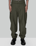 DOUBLE WAISTBAND TROUSERS