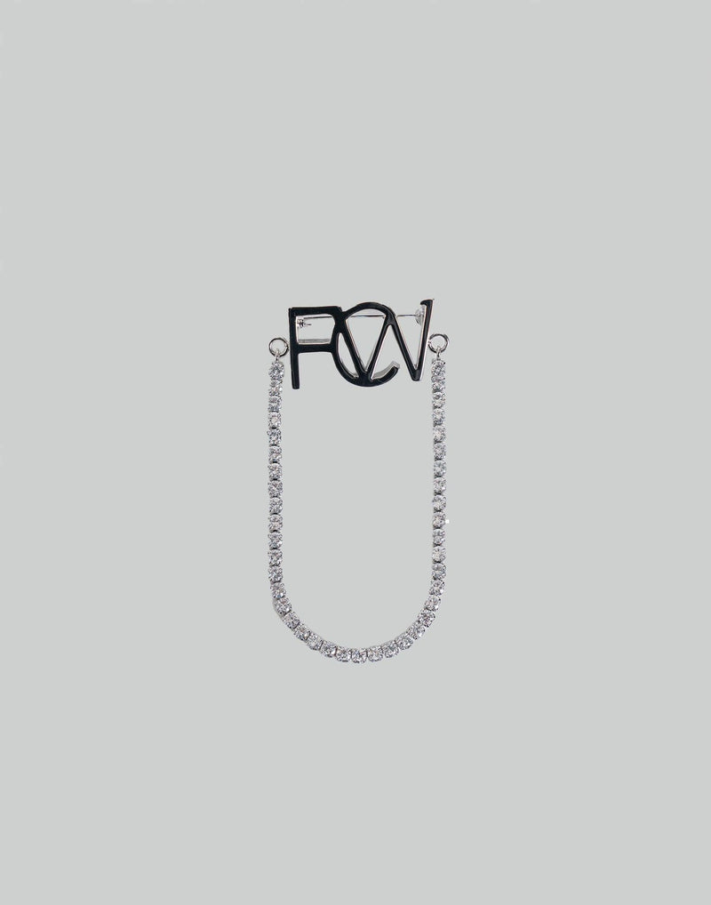 FENG CHEN WANG - FCW DIAMOND CHAIN BROOCH - 082plus