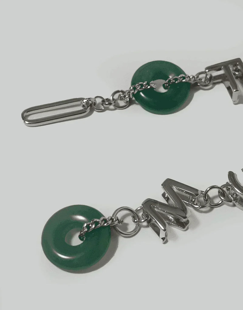 FENG CHEN WANG - FCW JADE STONE EARRING - 082plus