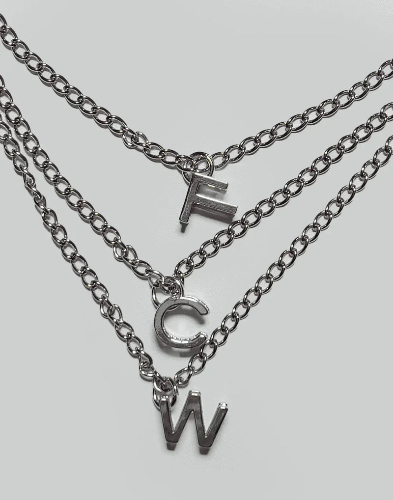 FENG CHEN WANG - FCW LOGO NECKLACE - 082plus