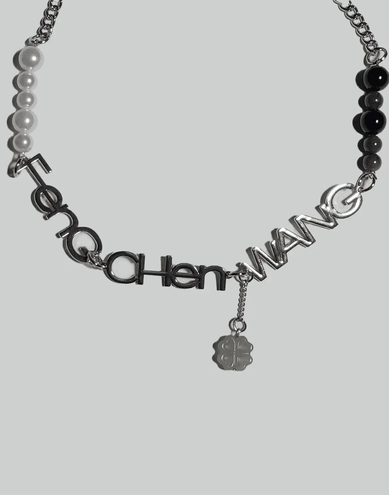 FENG CHEN WANG - 'FCW'' NECKLACE - 082plus