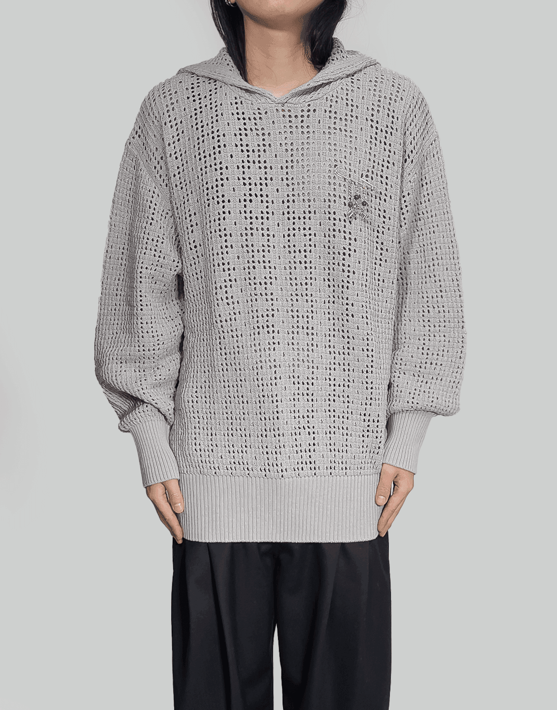 FENG CHEN WANG HOODIED KNIT – 082plus