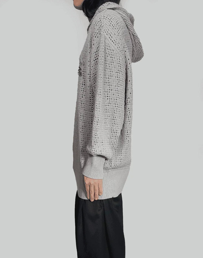 FENG CHEN WANG - HOODIED KNIT - 082plus
