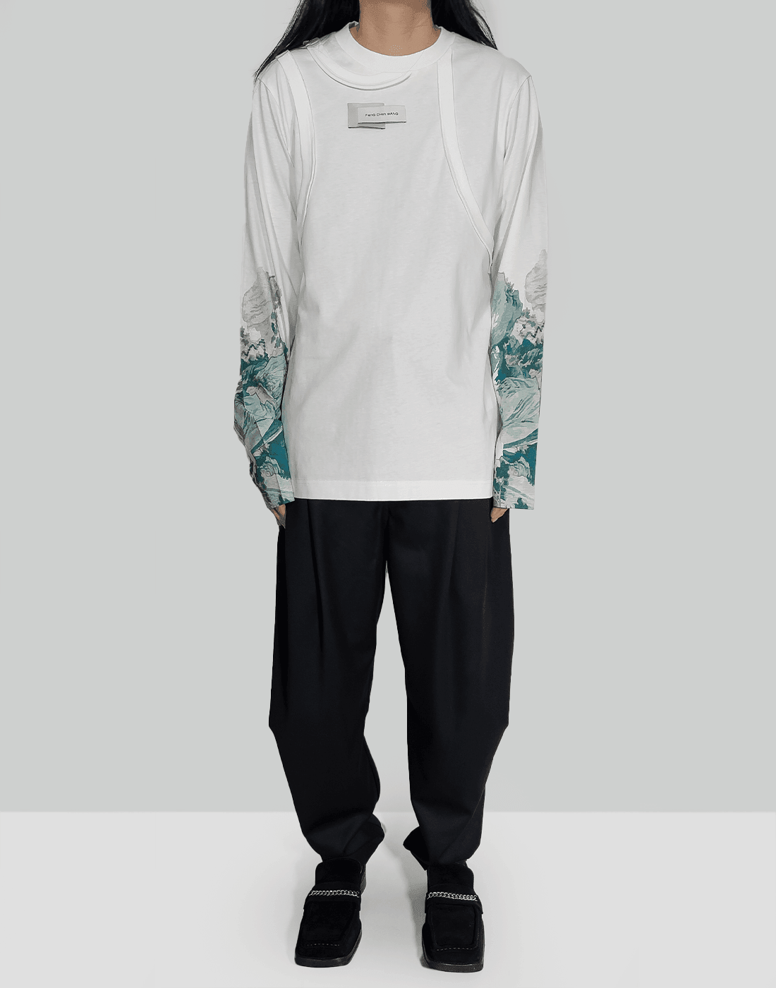 FENG CHEN WANG LAYED SWEATPANTS - その他