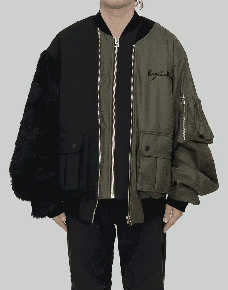 FENG CHEN WANG - PANELLED JACKET - 082plus