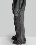 FENG CHEN WANG PANELLED STRAIGHT SWEATPANTS - 082plus