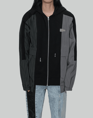 FENG CHEN WANG PANELLED ZIP-UP HOODIE – 082plus