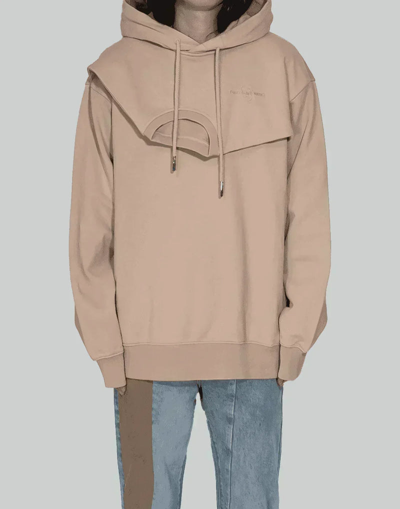 FENG CHEN WANG - PLANT DYE DOUBLE COLLAR HOODIE - 082plus