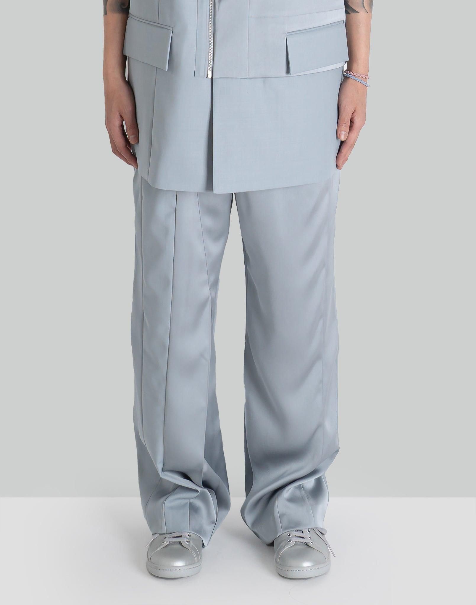 FENG CHEN WANG PLEATED SUIT TROUSERS – 082plus